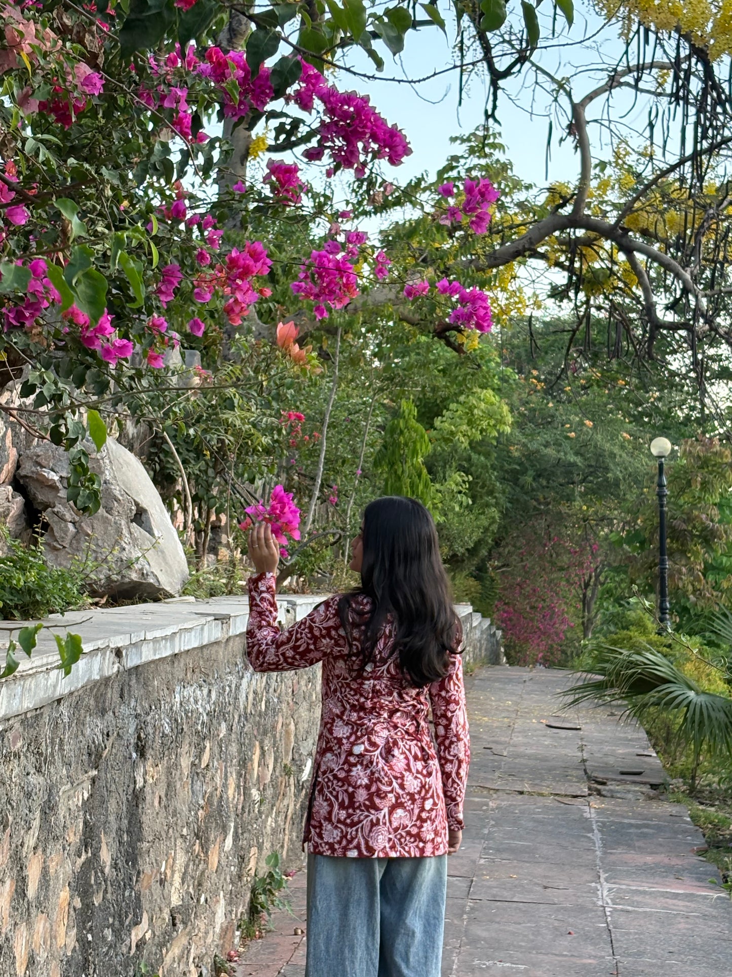 GULNAAR - COTTON CORSET KURTI