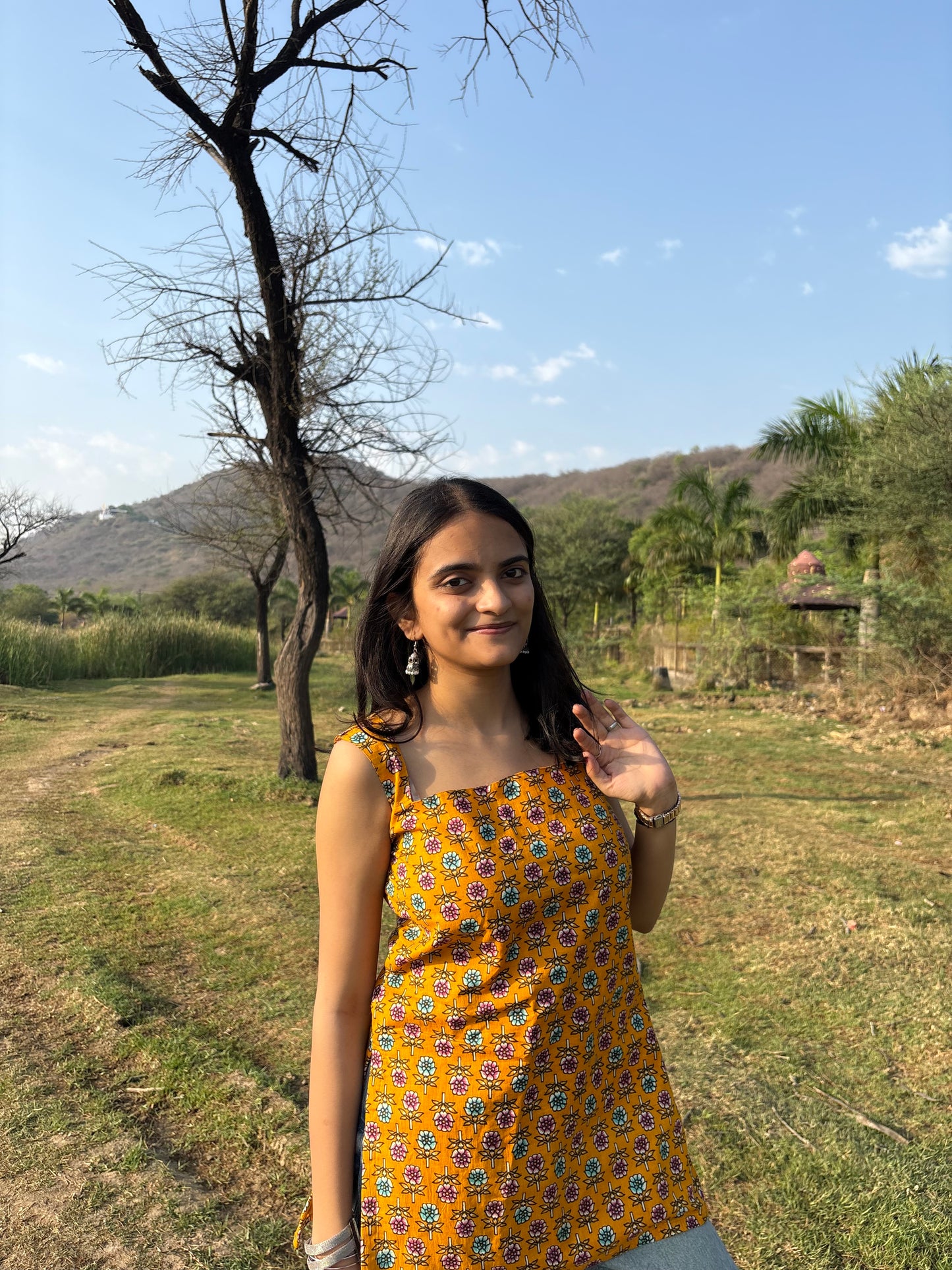 SUNEHRI - COTTON KURTI