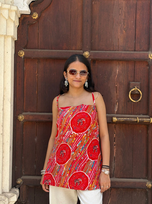 PRERNA - BACKLESS KURTI