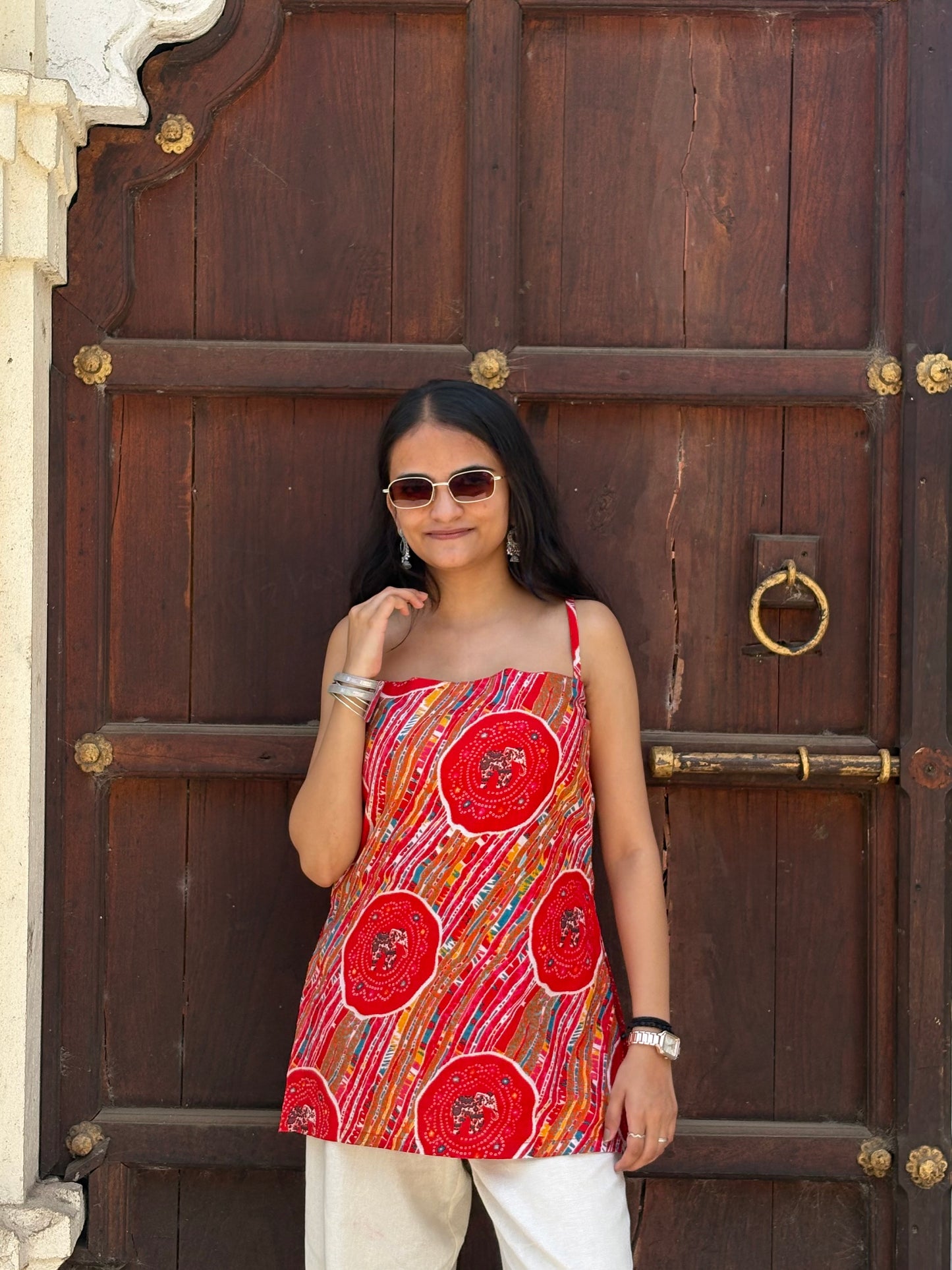 PRERNA - BACKLESS KURTI