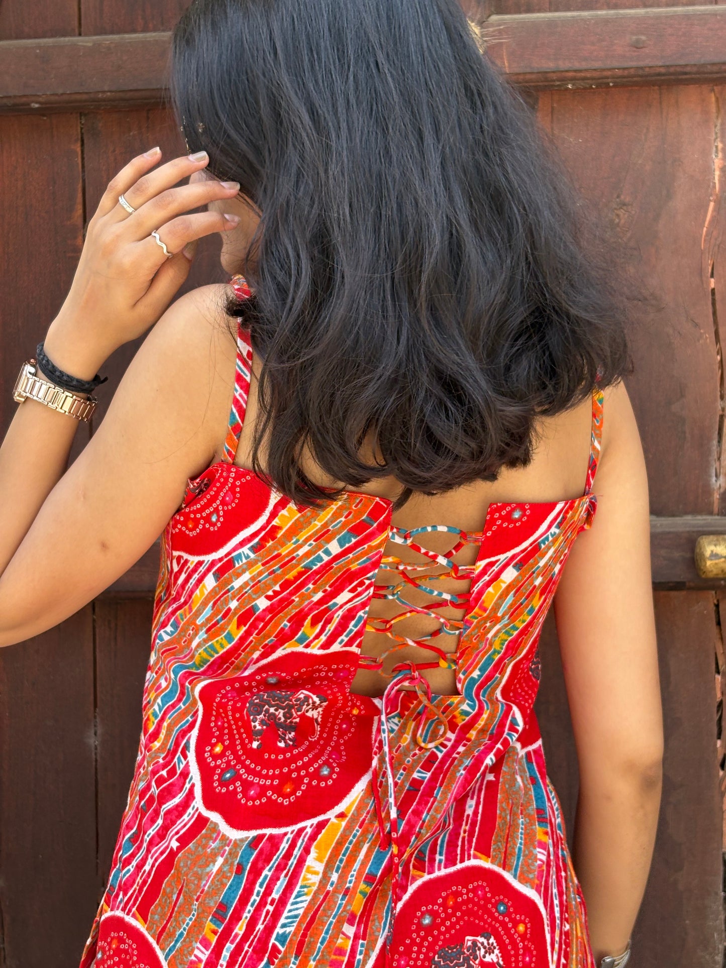 PRERNA - BACKLESS KURTI